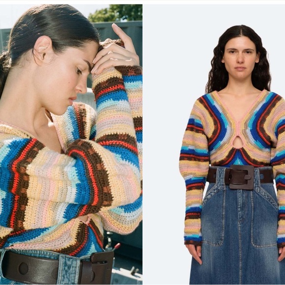 Sea New York Olin’s sweater - Ombre size small - Picture 3 of 12